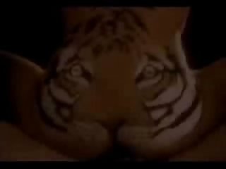 Tiger Eating